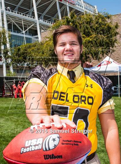 Thumbnail 1 in Del Oro (USA Football/MaxPreps Media Day Event) photogallery.