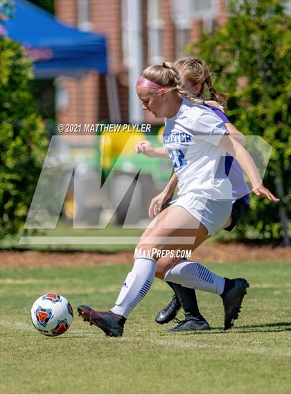 Thumbnail 1 in Lake Norman Charter vs. Carrboro (1 of 2 - NCHSAA 2A Final - game action) photogallery.