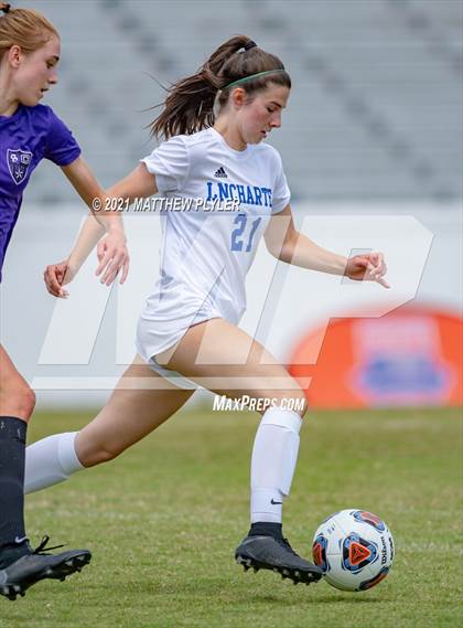 Thumbnail 2 in Lake Norman Charter vs. Carrboro (1 of 2 - NCHSAA 2A Final - game action) photogallery.