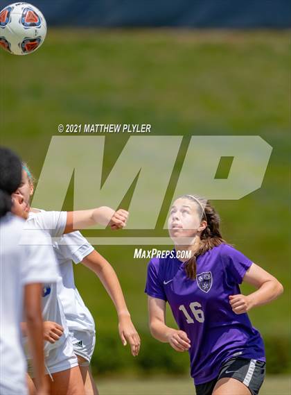 Thumbnail 3 in Lake Norman Charter vs. Carrboro (1 of 2 - NCHSAA 2A Final - game action) photogallery.