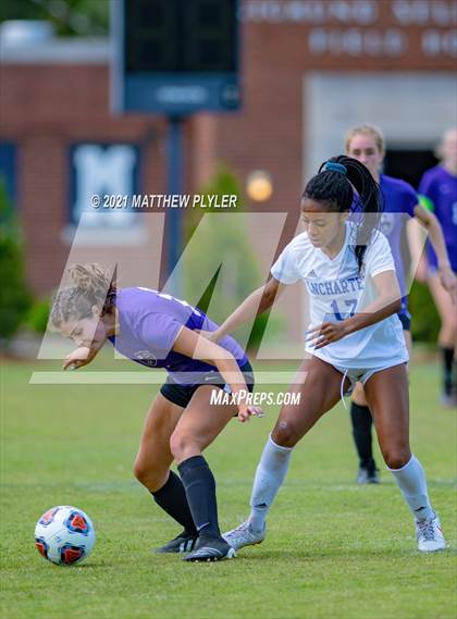 Thumbnail 1 in Lake Norman Charter vs. Carrboro (1 of 2 - NCHSAA 2A Final - game action) photogallery.