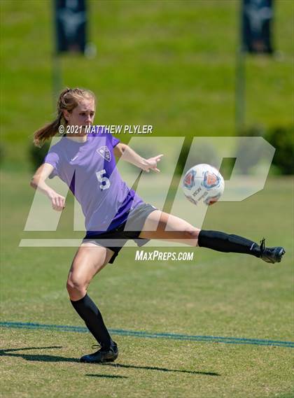 Thumbnail 1 in Lake Norman Charter vs. Carrboro (1 of 2 - NCHSAA 2A Final - game action) photogallery.
