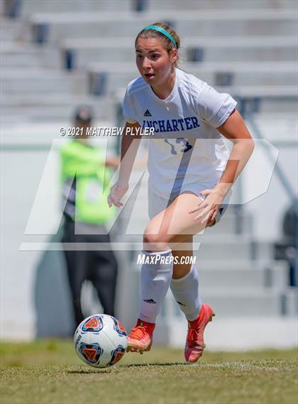 Thumbnail 3 in Lake Norman Charter vs. Carrboro (1 of 2 - NCHSAA 2A Final - game action) photogallery.
