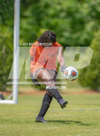 Thumbnail 1 in Lake Norman Charter vs. Carrboro (1 of 2 - NCHSAA 2A Final - game action) photogallery.