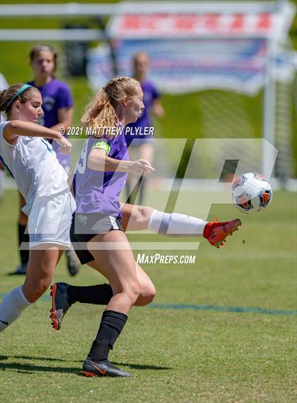 Thumbnail 3 in Lake Norman Charter vs. Carrboro (1 of 2 - NCHSAA 2A Final - game action) photogallery.
