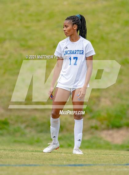 Thumbnail 2 in Lake Norman Charter vs. Carrboro (1 of 2 - NCHSAA 2A Final - game action) photogallery.