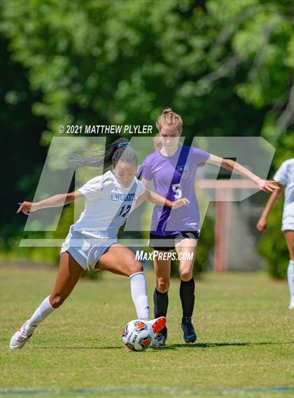 Thumbnail 2 in Lake Norman Charter vs. Carrboro (1 of 2 - NCHSAA 2A Final - game action) photogallery.