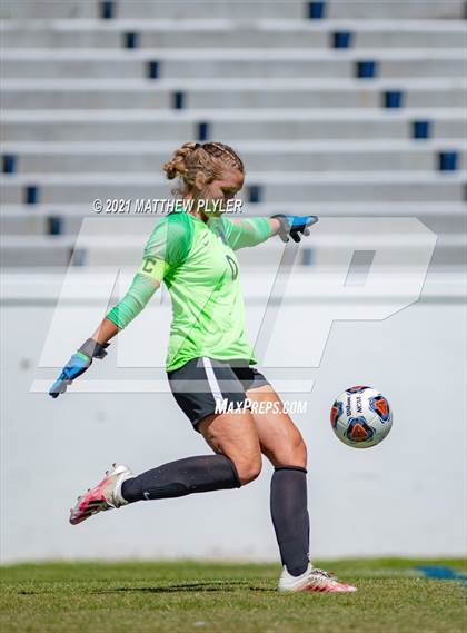 Thumbnail 3 in Lake Norman Charter vs. Carrboro (1 of 2 - NCHSAA 2A Final - game action) photogallery.