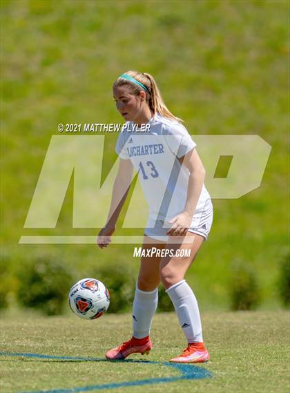 Thumbnail 1 in Lake Norman Charter vs. Carrboro (1 of 2 - NCHSAA 2A Final - game action) photogallery.