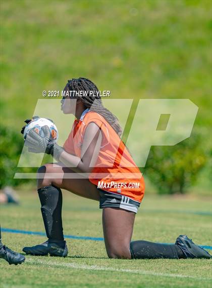 Thumbnail 1 in Lake Norman Charter vs. Carrboro (1 of 2 - NCHSAA 2A Final - game action) photogallery.