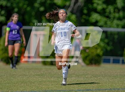 Thumbnail 3 in Lake Norman Charter vs. Carrboro (1 of 2 - NCHSAA 2A Final - game action) photogallery.