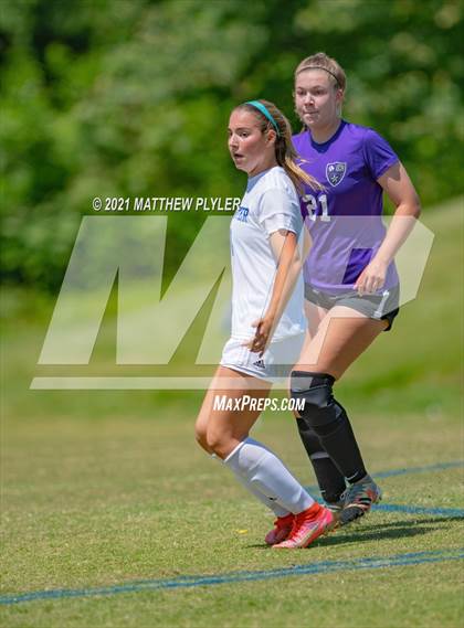 Thumbnail 2 in Lake Norman Charter vs. Carrboro (1 of 2 - NCHSAA 2A Final - game action) photogallery.