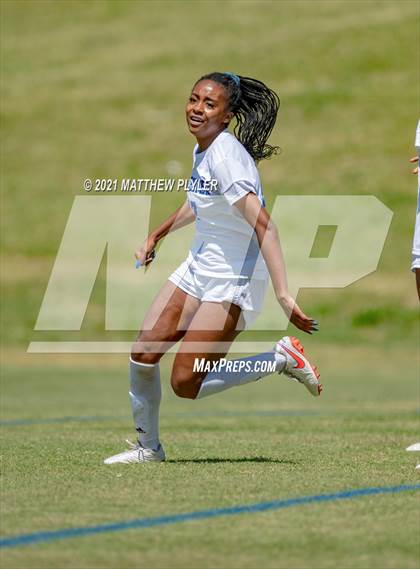 Thumbnail 2 in Lake Norman Charter vs. Carrboro (1 of 2 - NCHSAA 2A Final - game action) photogallery.