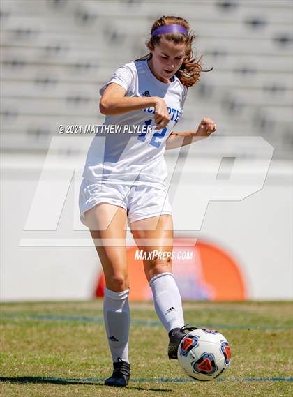Thumbnail 3 in Lake Norman Charter vs. Carrboro (1 of 2 - NCHSAA 2A Final - game action) photogallery.