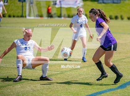 Thumbnail 3 in Lake Norman Charter vs. Carrboro (1 of 2 - NCHSAA 2A Final - game action) photogallery.