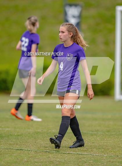 Thumbnail 3 in Lake Norman Charter vs. Carrboro (1 of 2 - NCHSAA 2A Final - game action) photogallery.