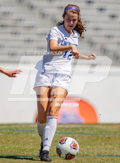 Thumbnail 1 in Lake Norman Charter vs. Carrboro (1 of 2 - NCHSAA 2A Final - game action) photogallery.