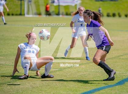 Thumbnail 1 in Lake Norman Charter vs. Carrboro (1 of 2 - NCHSAA 2A Final - game action) photogallery.