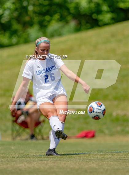 Thumbnail 2 in Lake Norman Charter vs. Carrboro (1 of 2 - NCHSAA 2A Final - game action) photogallery.