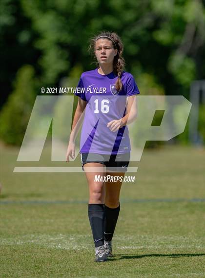 Thumbnail 1 in Lake Norman Charter vs. Carrboro (1 of 2 - NCHSAA 2A Final - game action) photogallery.