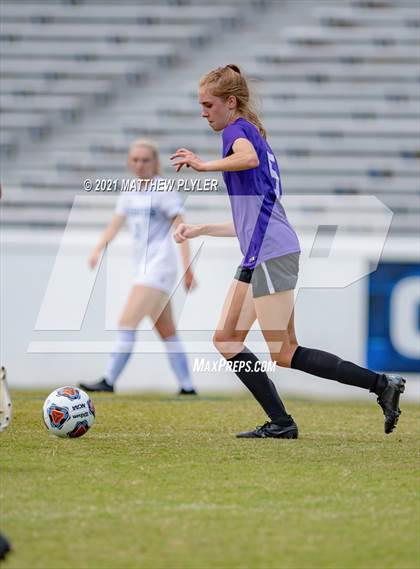 Thumbnail 3 in Lake Norman Charter vs. Carrboro (1 of 2 - NCHSAA 2A Final - game action) photogallery.