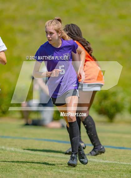 Thumbnail 2 in Lake Norman Charter vs. Carrboro (1 of 2 - NCHSAA 2A Final - game action) photogallery.