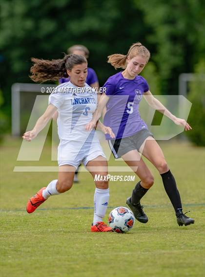 Thumbnail 1 in Lake Norman Charter vs. Carrboro (1 of 2 - NCHSAA 2A Final - game action) photogallery.