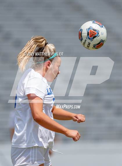 Thumbnail 2 in Lake Norman Charter vs. Carrboro (1 of 2 - NCHSAA 2A Final - game action) photogallery.
