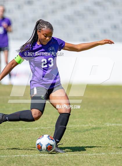 Thumbnail 2 in Lake Norman Charter vs. Carrboro (1 of 2 - NCHSAA 2A Final - game action) photogallery.