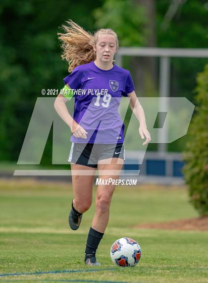 Thumbnail 1 in Lake Norman Charter vs. Carrboro (1 of 2 - NCHSAA 2A Final - game action) photogallery.