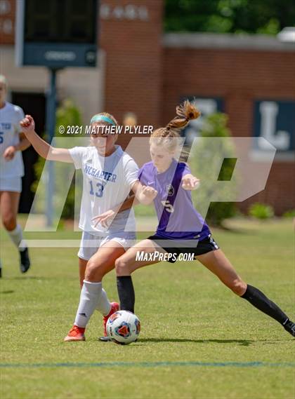 Thumbnail 1 in Lake Norman Charter vs. Carrboro (1 of 2 - NCHSAA 2A Final - game action) photogallery.