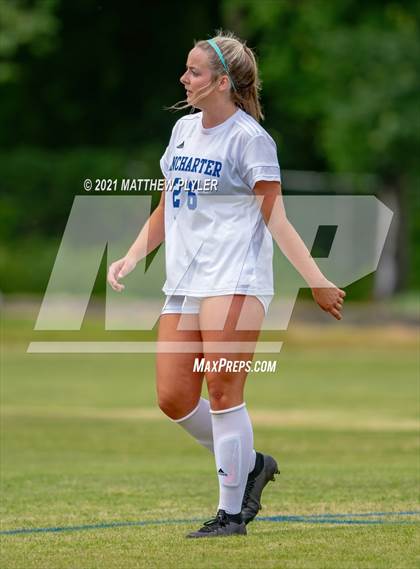Thumbnail 3 in Lake Norman Charter vs. Carrboro (1 of 2 - NCHSAA 2A Final - game action) photogallery.