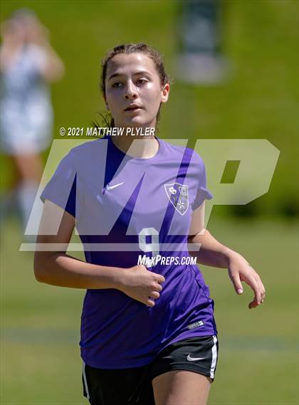 Thumbnail 3 in Lake Norman Charter vs. Carrboro (1 of 2 - NCHSAA 2A Final - game action) photogallery.