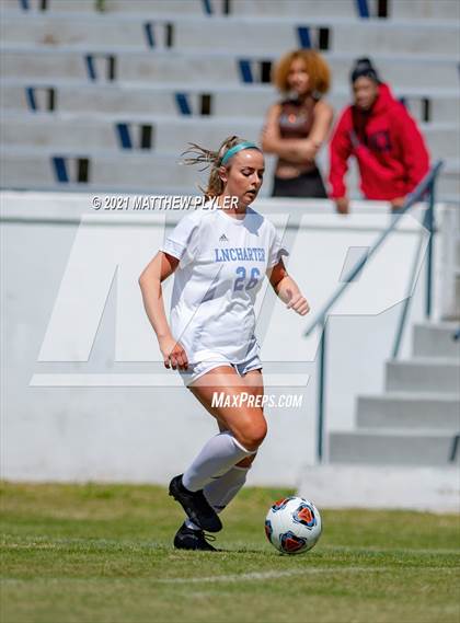 Thumbnail 1 in Lake Norman Charter vs. Carrboro (1 of 2 - NCHSAA 2A Final - game action) photogallery.