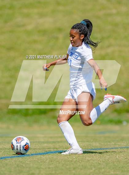 Thumbnail 2 in Lake Norman Charter vs. Carrboro (1 of 2 - NCHSAA 2A Final - game action) photogallery.