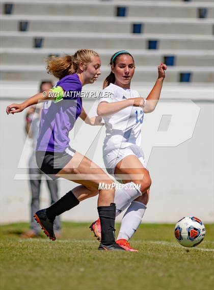 Thumbnail 3 in Lake Norman Charter vs. Carrboro (1 of 2 - NCHSAA 2A Final - game action) photogallery.