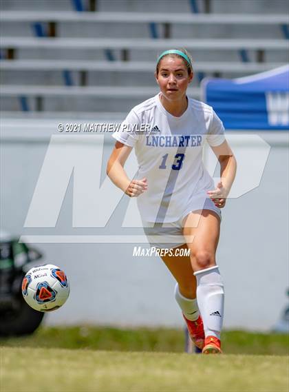 Thumbnail 3 in Lake Norman Charter vs. Carrboro (1 of 2 - NCHSAA 2A Final - game action) photogallery.