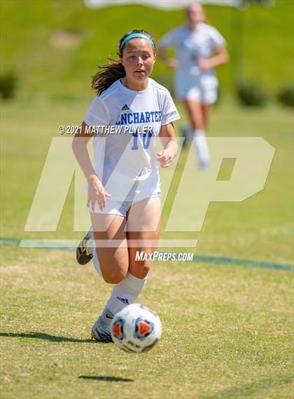 Thumbnail 2 in Lake Norman Charter vs. Carrboro (1 of 2 - NCHSAA 2A Final - game action) photogallery.
