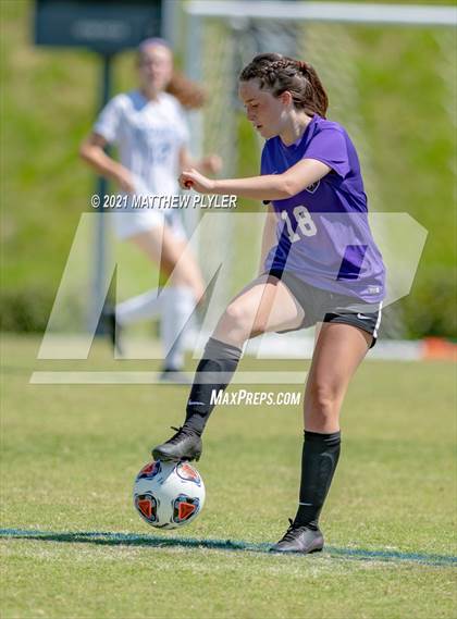 Thumbnail 1 in Lake Norman Charter vs. Carrboro (1 of 2 - NCHSAA 2A Final - game action) photogallery.