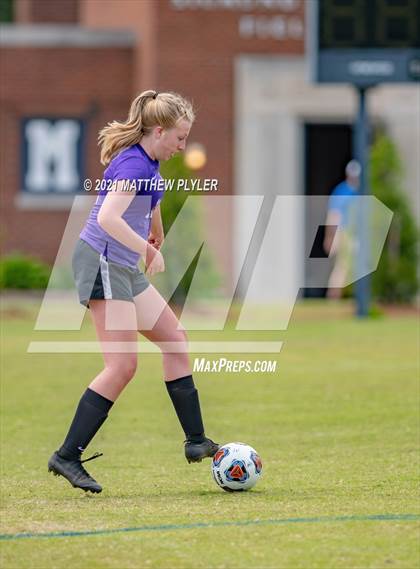 Thumbnail 3 in Lake Norman Charter vs. Carrboro (1 of 2 - NCHSAA 2A Final - game action) photogallery.