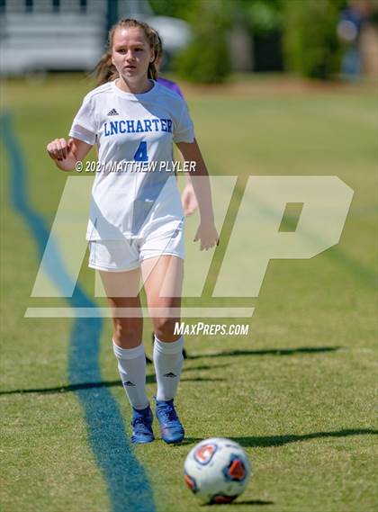 Thumbnail 2 in Lake Norman Charter vs. Carrboro (1 of 2 - NCHSAA 2A Final - game action) photogallery.