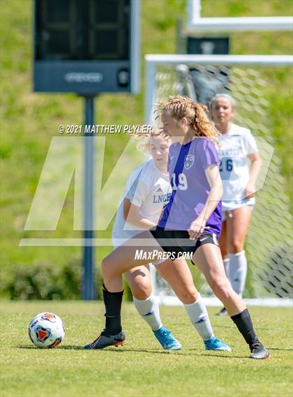 Thumbnail 1 in Lake Norman Charter vs. Carrboro (1 of 2 - NCHSAA 2A Final - game action) photogallery.