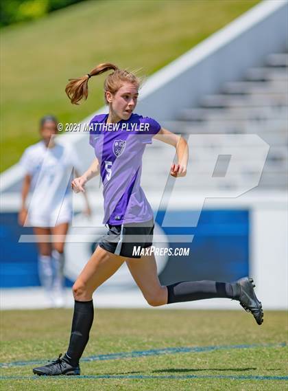 Thumbnail 3 in Lake Norman Charter vs. Carrboro (1 of 2 - NCHSAA 2A Final - game action) photogallery.