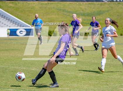 Thumbnail 3 in Lake Norman Charter vs. Carrboro (1 of 2 - NCHSAA 2A Final - game action) photogallery.