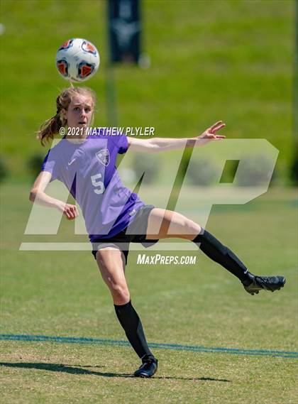 Thumbnail 3 in Lake Norman Charter vs. Carrboro (1 of 2 - NCHSAA 2A Final - game action) photogallery.