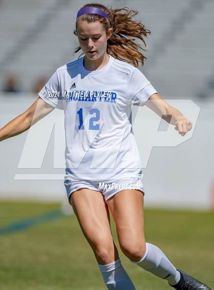 Thumbnail 3 in Lake Norman Charter vs. Carrboro (1 of 2 - NCHSAA 2A Final - game action) photogallery.