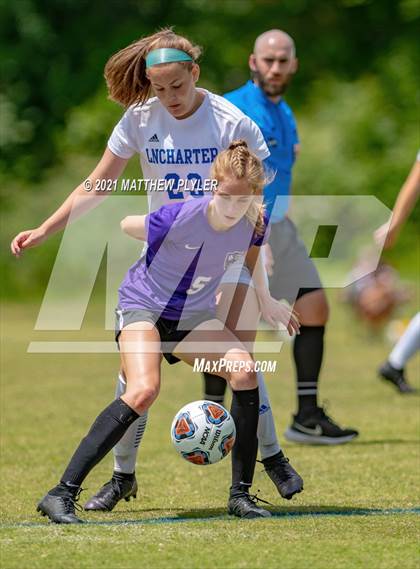 Thumbnail 1 in Lake Norman Charter vs. Carrboro (1 of 2 - NCHSAA 2A Final - game action) photogallery.