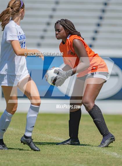 Thumbnail 3 in Lake Norman Charter vs. Carrboro (1 of 2 - NCHSAA 2A Final - game action) photogallery.