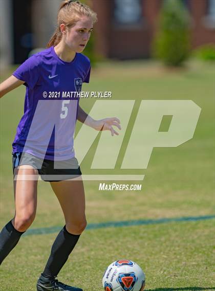 Thumbnail 3 in Lake Norman Charter vs. Carrboro (1 of 2 - NCHSAA 2A Final - game action) photogallery.