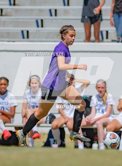 Thumbnail 3 in Lake Norman Charter vs. Carrboro (1 of 2 - NCHSAA 2A Final - game action) photogallery.